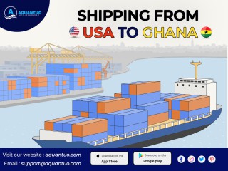 shipping from usa to ghana GMB